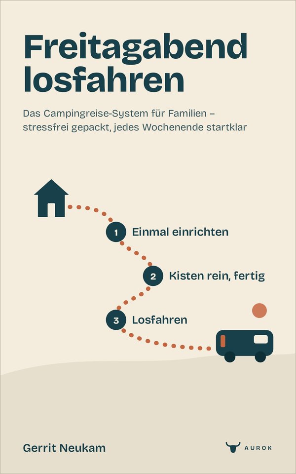 Buchcover „Freitagabend losfahren“ von Gerrit Neukam